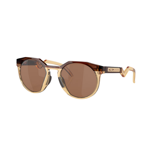 Oakley Zonnebril Kylian Mbappé Signature Series HSTN (Low Bridge Fit) dark amber/light curry - afb. 1