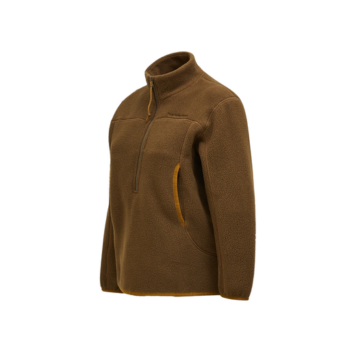 Peak Performance Dames Fleece Half-Zip Meadow Moss - afb. 2