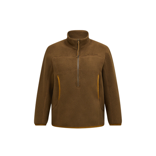 Peak Performance Dames Fleece Half-Zip Meadow Moss - afb. 1