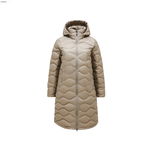 Peak Performance Dames Helium Down Coat Avid/Beige - afb. 1