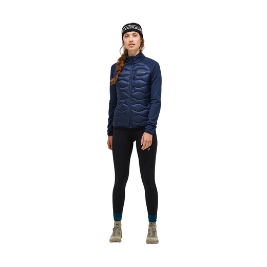 Peak Performance Dames Helium Hybrid Down Jas Blue Shadow - afb. 4