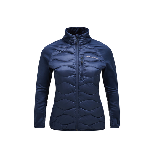 Peak Performance Dames Helium Hybrid Down Jas Blue Shadow - afb. 2