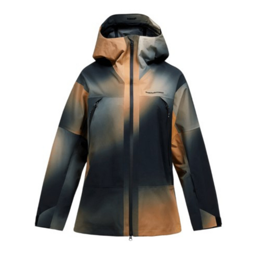 Peak Performance Edge HIPE 3L AOP Shell Ski Jas Dames Powder Fade - afb. 1
