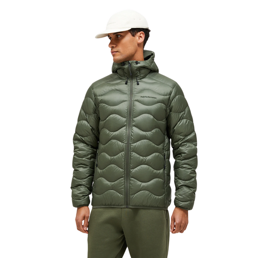 Peak Performance Heren Down Helium Hood Jas Pine Needle - afb. 1