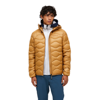 Peak Performance Heren Down Helium Hood Jas Sierra Sand