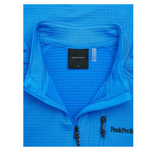Peak Performance Heren Trail Polartec Fleece Azure/Ascent - afb. 3