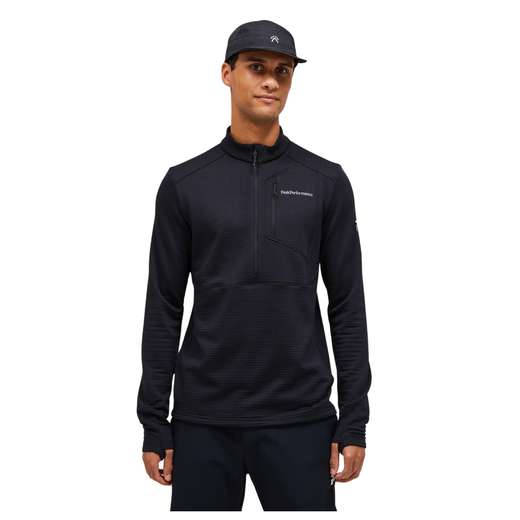 Peak Performance Heren Trail Polartec  Fleece Black - afb. 1