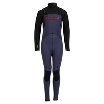 Prolimit Kids wetsuit Grommet Frontzip Blue/Red