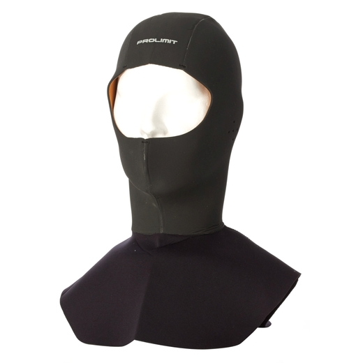 Prolimit Neoprene Hood With Collar Black - afb. 1