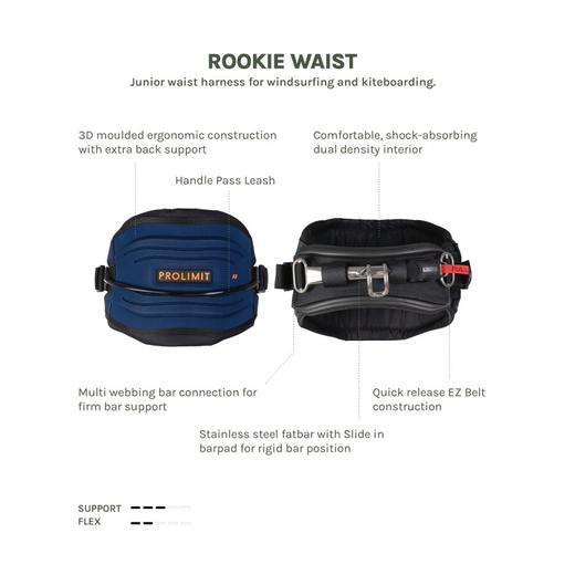 Prolimit Rookie Trapze Blauw - afb. 5