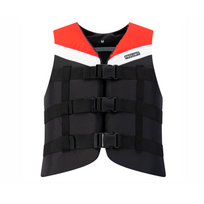 Prolimit Vest Nylon 3-Buckle rood/zwart