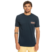 Quiksilver T-shirt, spray blauw