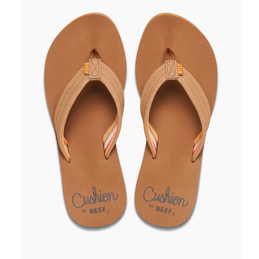 Reef dames slipper Cushion Breeze Slipper Bruin - afb. 2