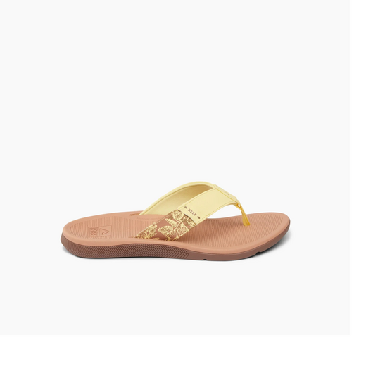 Reef dames slipper santa ana Geel - afb. 1