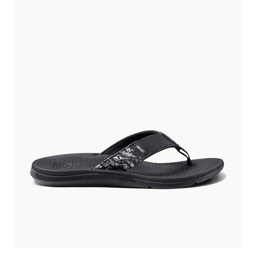 Reef dames slipper santa ana Zwart, Wit - afb. 1