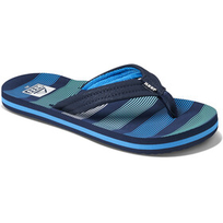 Reef Kinder Slippers Ahi deep sea stripes 