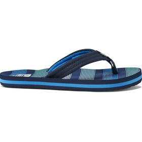 Reef Kinder Slippers Ahi deep sea stripes  - afb. 4