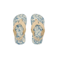 Reef Little Ahi slippers Blauw