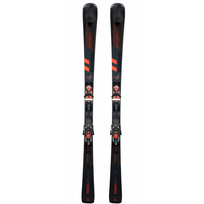 Rossignol Heren Ski's Forza 60 V-TI 24/25 + NX12 Bindingen Zwart, Rood