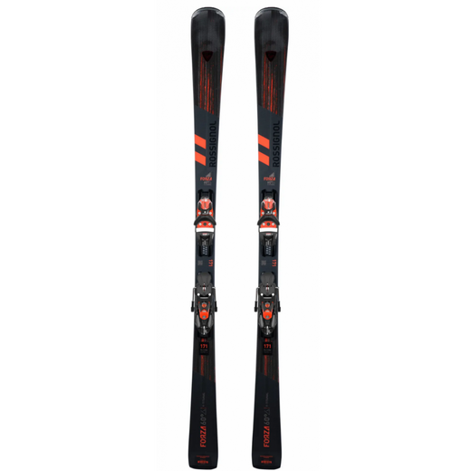 Rossignol Heren Ski's Forza 60 V-TI 24/25 + NX12 Bindingen Zwart, Rood - afb. 1