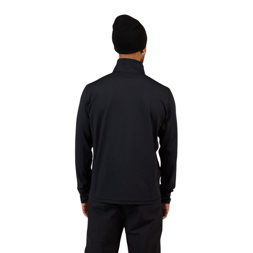 Rossignol Mid Layer Stretch Half Zip Heren Zwart - afb. 2