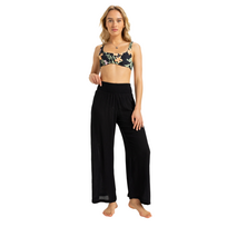 Roxy Dames Pants along the beach Zwart