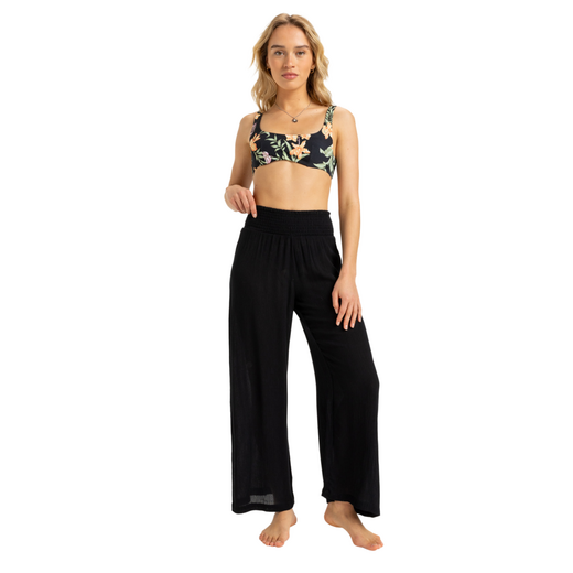 Roxy Dames Pants along the beach Zwart - afb. 1
