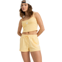 Roxy Dames Short Surf Stoked Geel