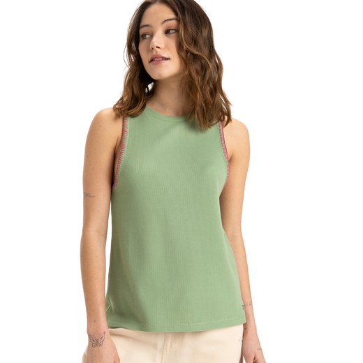 Roxy Dames Tanktop Better Days Groen - afb. 1