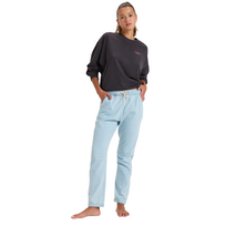 Roxy Slow Swell Denim Broek dames Teal/Alloy, Lichtblauw