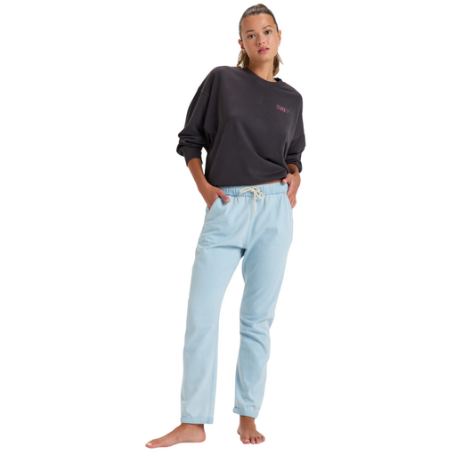 Roxy Slow Swell Denim Broek dames Teal/Alloy, Lichtblauw - afb. 1
