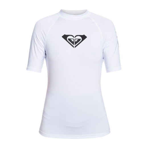 Roxy Whole Hearted shortsleeve lycra Wit - afb. 3