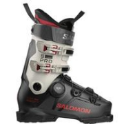 Salomon Heren Skischoen Supra Boa 110FL 26/27 Zwart, Rood, Beige - afb. 1