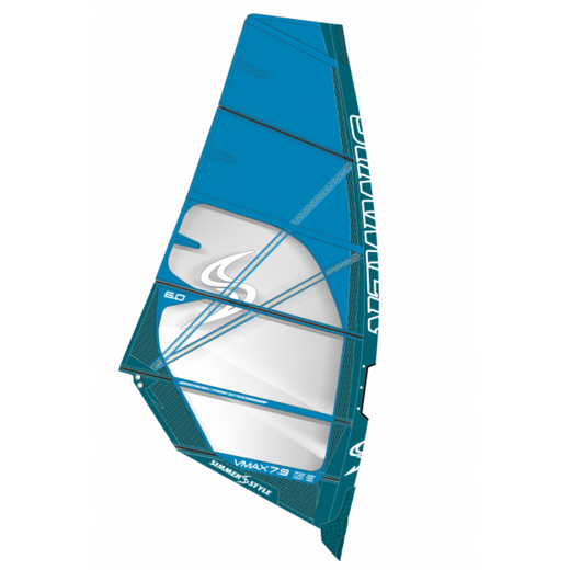Simmer V-Max Windsurfzeil 2023 Geel - afb. 1