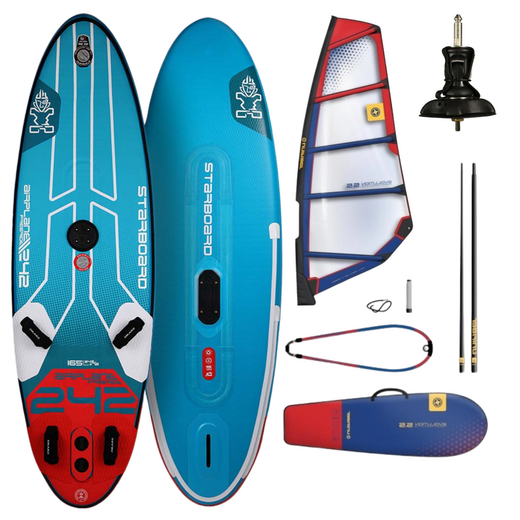 Starboard Inflatable Windsurf Airplane 2025 Incl Unifiber Evolution - afb. 1