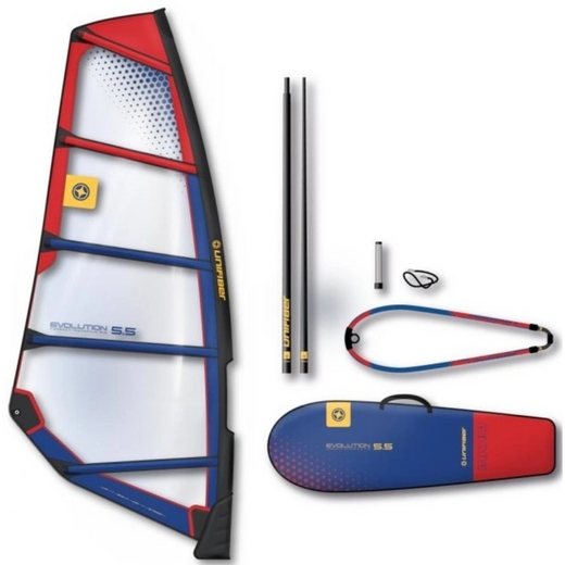 STX Isup Freeride windsurf set. Incl. Unifiber evolution tuigage - afb. 3