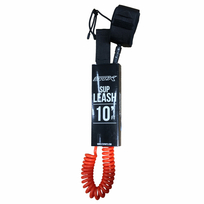 STX SUP Coiled Leash Orange