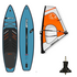 STX Wind/Sup Tourer Hybrid & Unifiber Complete Compact SUP Rig - afb. 1