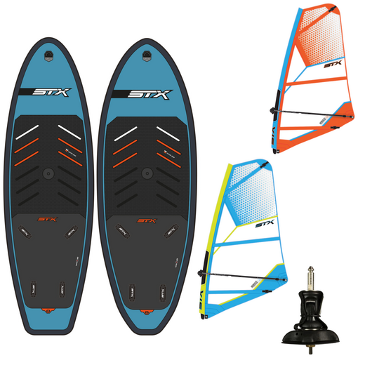 STX Windsurfboard Inflatable Windsurfer RS & STX MiniKid Tuigage - afb. 1