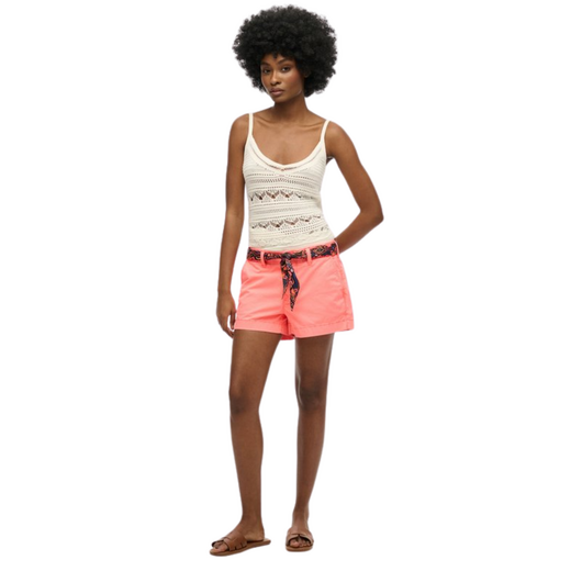 Superdry Dames Classic Chino Short Oranje - afb. 1