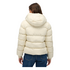 Superdry Dames Hooded Puffer Jas Off White - afb. 2