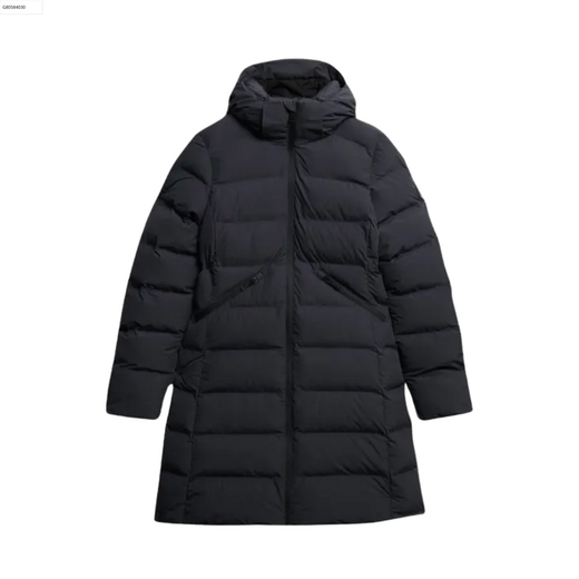 Superdry Dames Jas City Mid Ebony - afb. 1