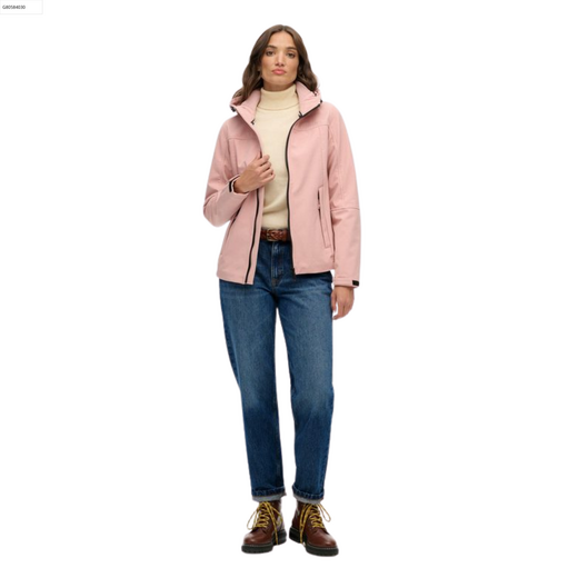 Superdry Dames Jas Hooded Classic Trekker Vintage Blush - afb. 1