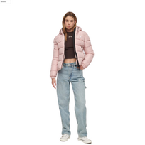 Superdry Dames Jas Hooded Puffer Vintage Blush