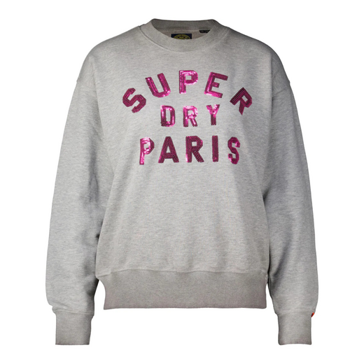 Superdry Embellished Varsity Loose Crew - afb. 1