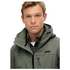 Superdry Heren Jas Hooded Soft Shell Trekker Grey Olive - afb. 4