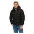 Superdry Heren Jas Hooded Sports Puffer Ebony - afb. 2