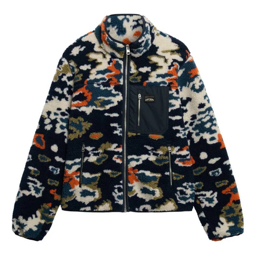 Superdry Heren Printed Fleece Zip Thru - afb. 2