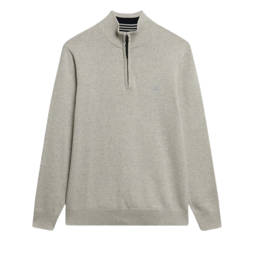Superdry Heren Trui Essential Cotton Half Zip - afb. 2