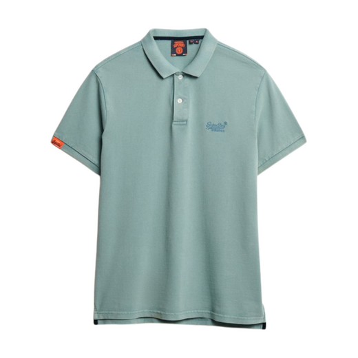 Superdry Vintage Destroy Polo Heren - afb. 1